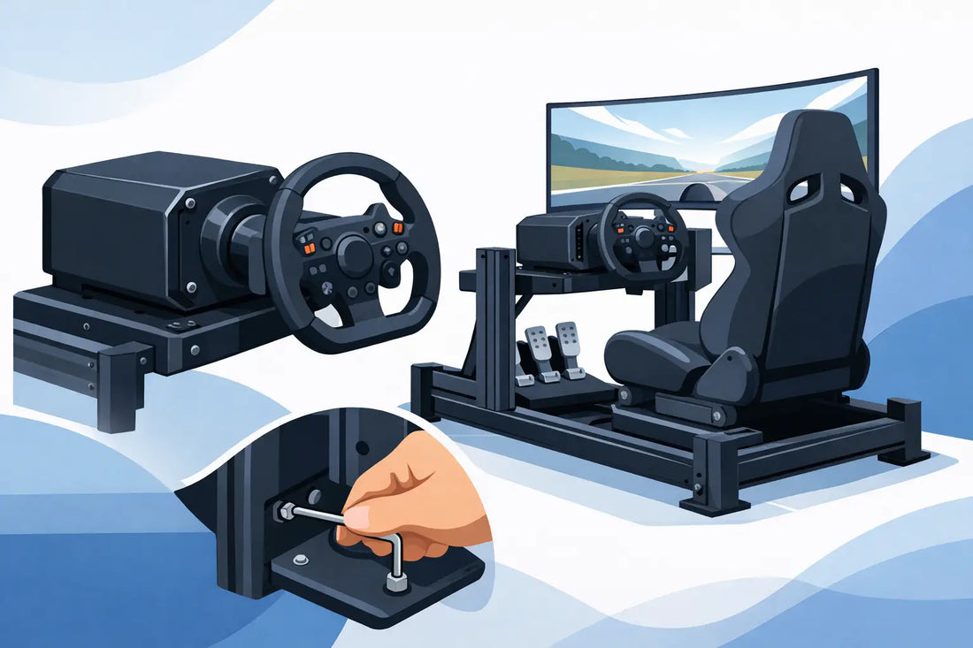 Direct Drive Sim Rig Mounting Done Right