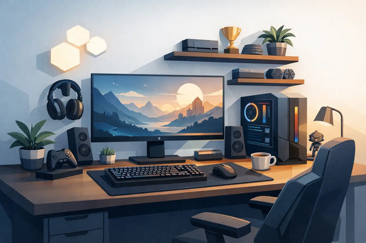How to Organise Your Gaming Desk Properly