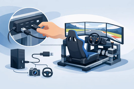How to Install USB Hub on Sim Rig
