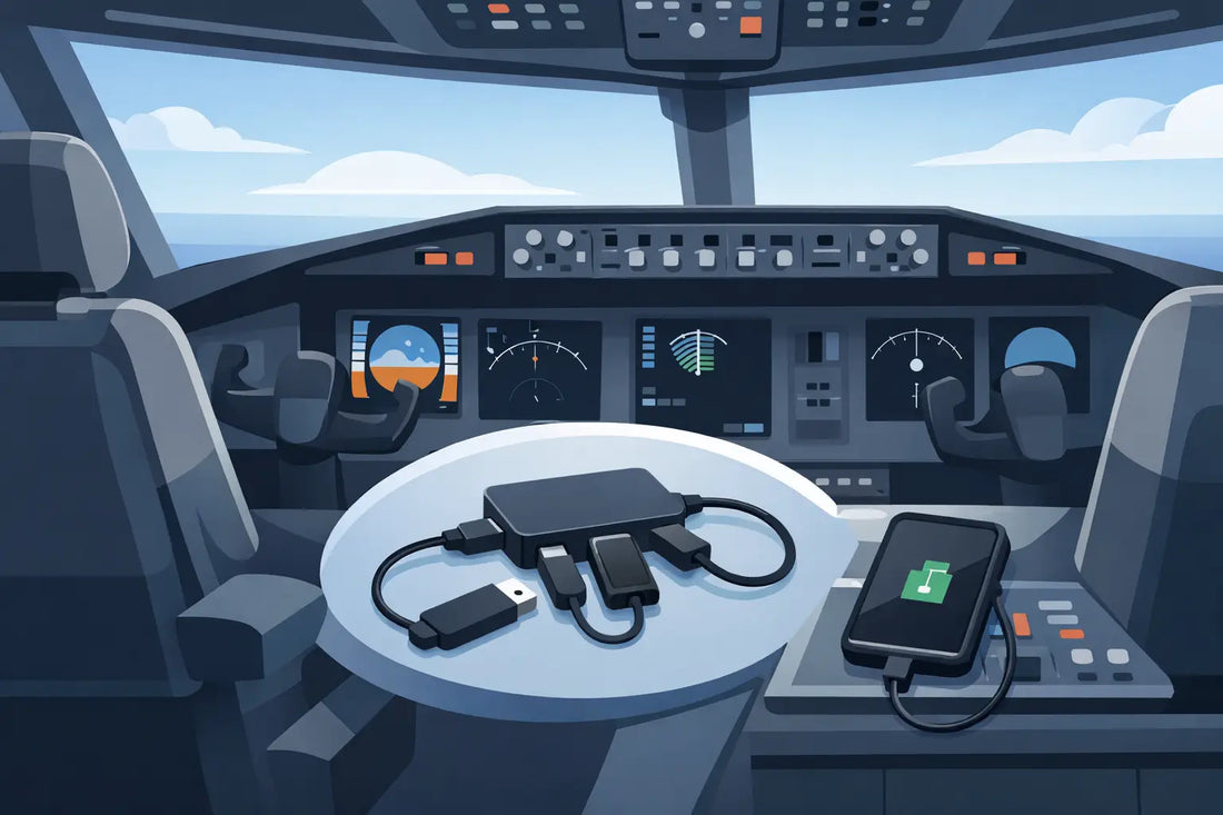 Cockpit USB Expansion Options That Fit Properly